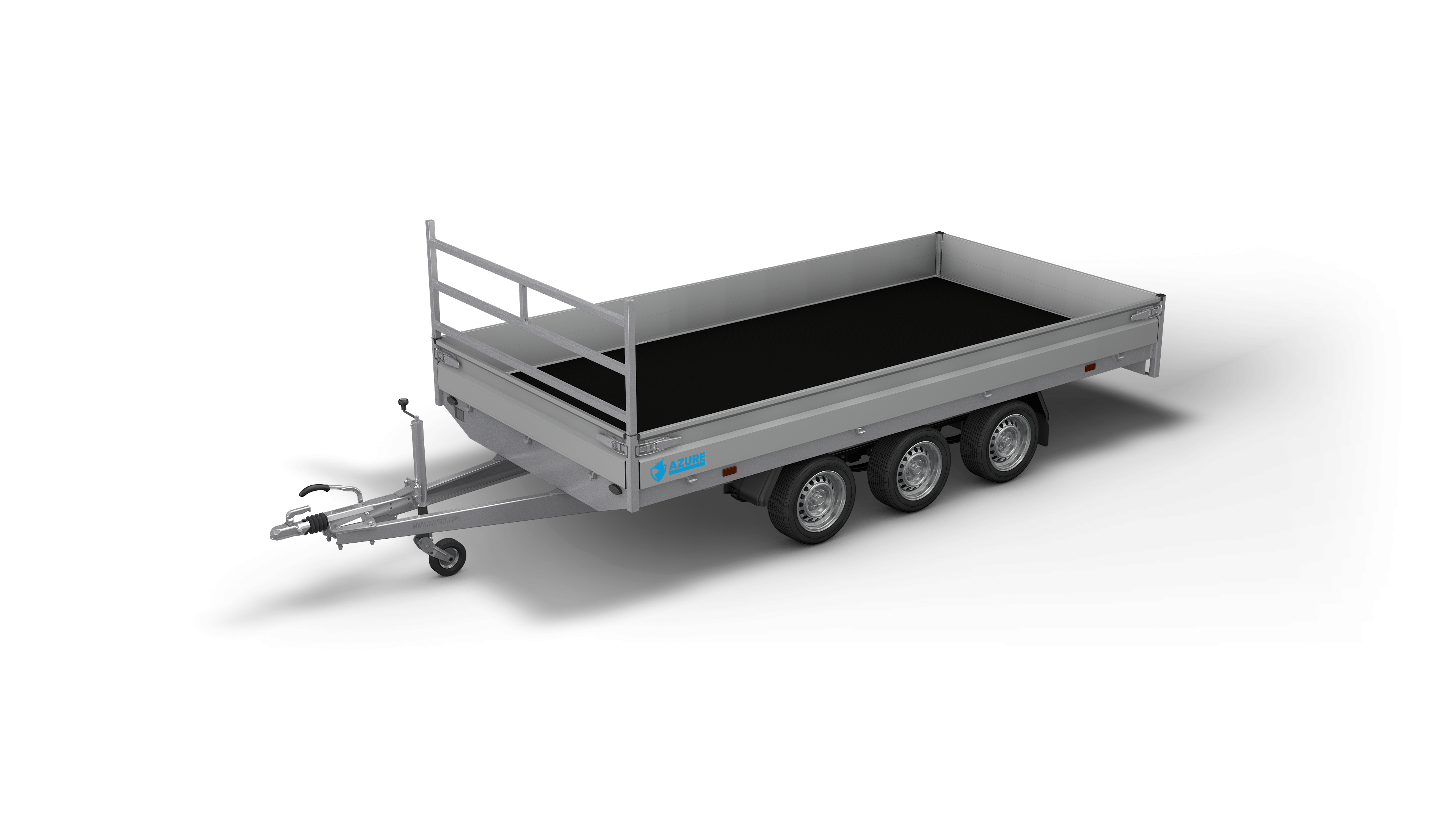  HAPERT aanhangwagen AZURE H-3 plateauwagen 